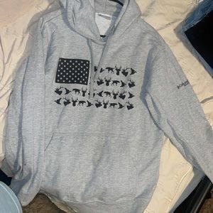 Men’s columbia gray hoodie
